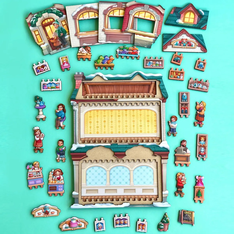 Двошаровий пазл-вкладиш "Магазин іграшок" PSD304 (ПСД304) Вінниця - фото 4