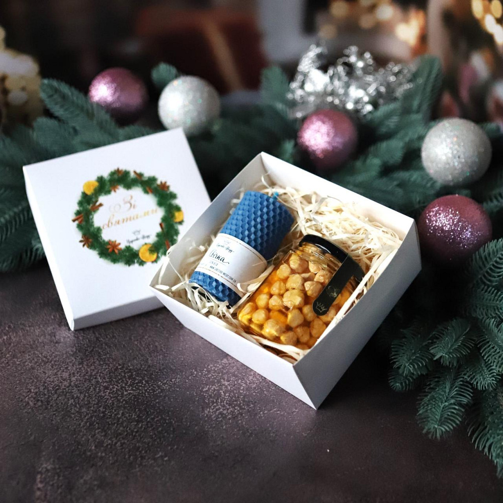 Бюджетний подарунок на Новий Рік та Різдво Царство меду №75 для колег, вчителів, та дівчині. Одеса - фото 4