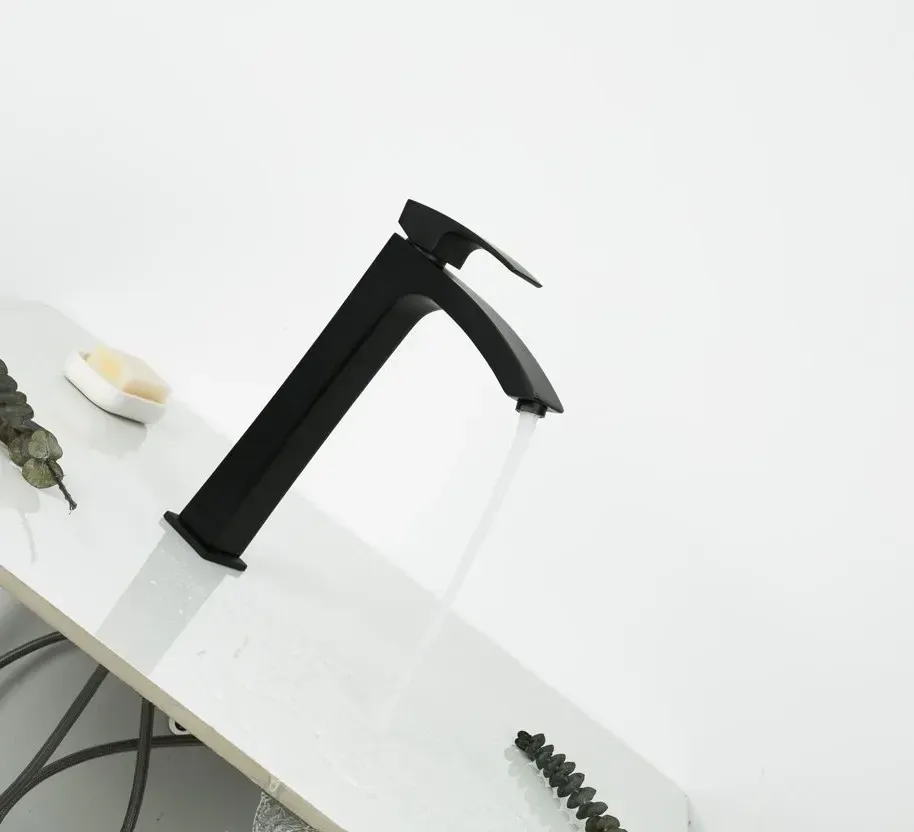 Смеситель для раковины высокий GAPPO G1007-16 черный Киев - изображение 4