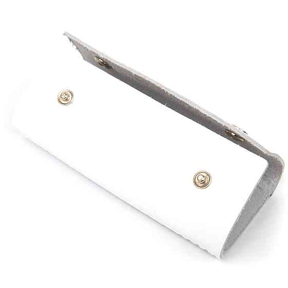 Кожаная универсальная ключница GRANDE PELLE 11346 Белый Киев