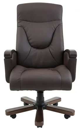 Офісне Крісло Керівника Richman Boss Fly 2230 Wood М3 MultiBlock Чорний Київ