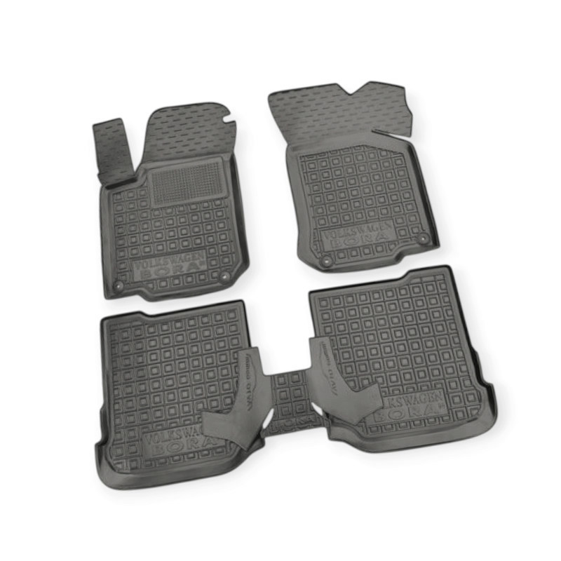 Килимки Фольцваген bora 1996-> борт 2,5см, з перемичкою салону Мукачево - фото 1