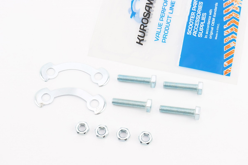 Болти кріплення зірки задньої к-кт 4шт + шайби Київ - фото 1