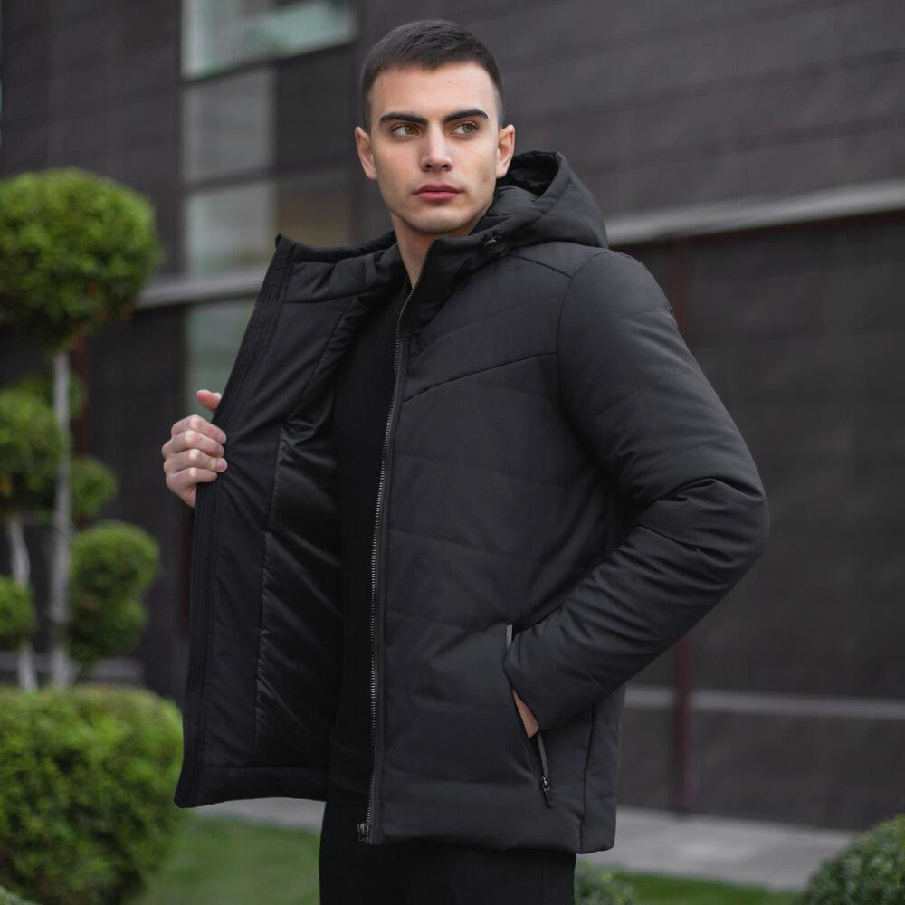 Чоловіча зимова Куртка з капюшоном Pobedov Winter Jacket Dzen Київ - фото 11