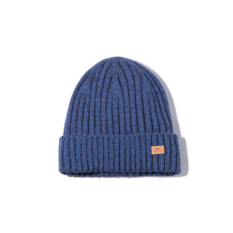 Шапка з підворотом Naturehike NH21FS552, синя Киев - изображение 1