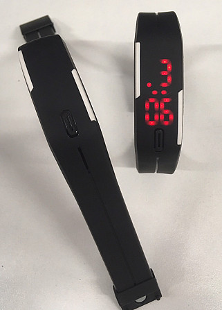 Наручний силіконовий годинник LCD ART-5501 (1000 шт./яский) Київ - фото 2
