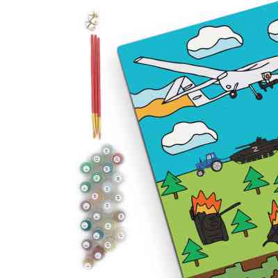 Картина по номерам Orner Чорнобаївка 40х50 см (orner-1669) Вінниця