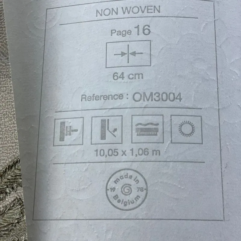 Шпалери Grandeco Poeme OM3004 Київ - фото 3