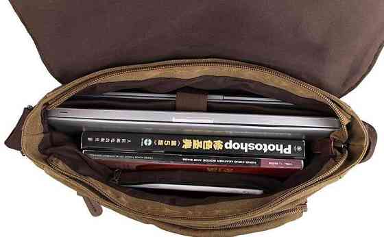 Сумка мужская Vintage 14588 Коричневая Киев