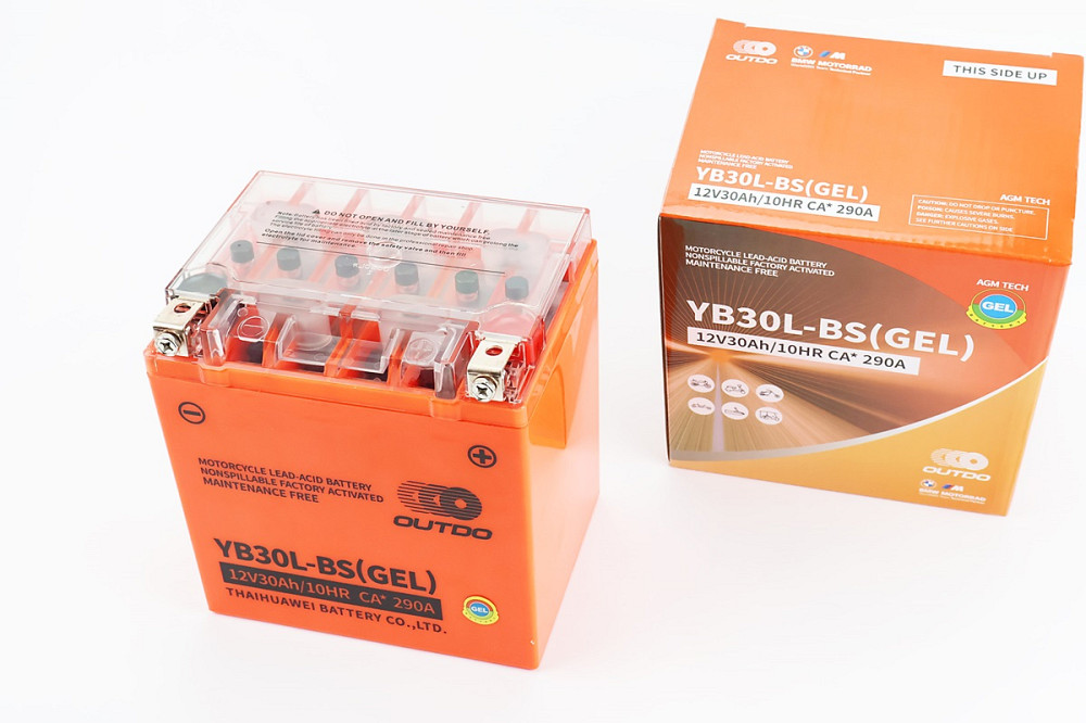 Акумулятор 12V30Ah YB30L-BS GEL (L165*W125*H175mm) Бершадь - изображение 1