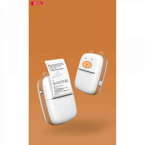 Портативный детский принтер с термопечатью Мишка Винница