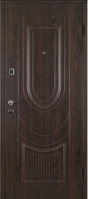 Дверь входная Наши Двери Лайт  Паралель  Дуб шато 860х2050 мм Киев - изображение 1