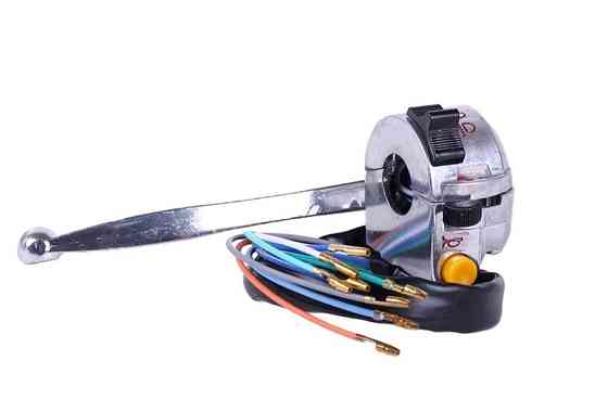 Блок кнопок керма (лівий) мопед Дельта (хром) Мукачево