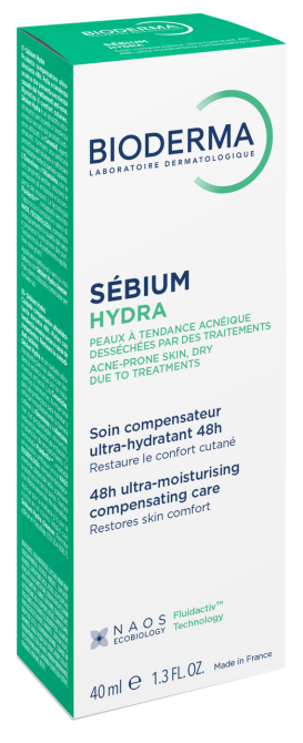 Биодерма Себиум Гидра увлажняющий Крем Bioderma Sebium Hydra Moisturizing cream 40 мл Днепр - изображение 2