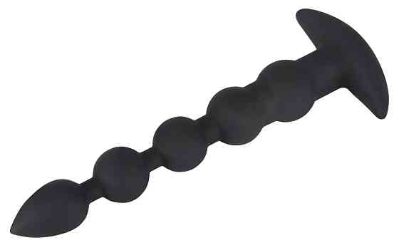 Анальный стимулятор - Black Velvets Rechargeable Beads Sex Aura Киев