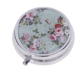 Таблетница металлическая Цветы Киев - изображение 1