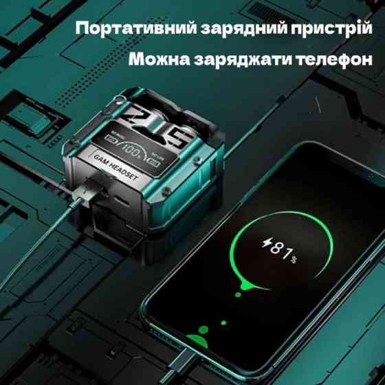 Бездротові bluetooth earphones M25, Гучні навушники для телефона, Навушники бездротові якісні ZQ-35 Івано-Франківськ