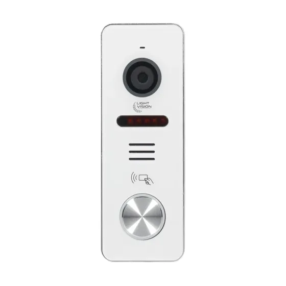 Відеопанель Light Vision RIO FHD(RF) Silver зі зчитувачем Mifare (82-00222) Киев