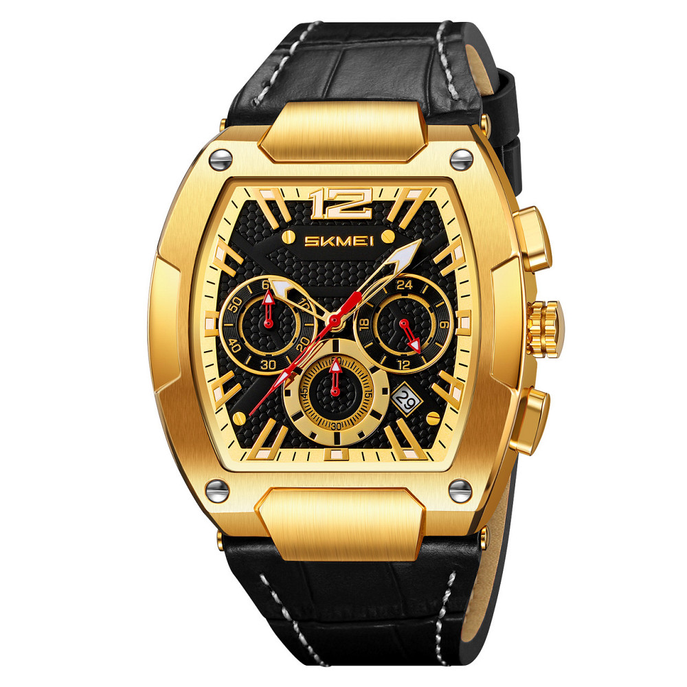Skmei 9357GDBK Gold-Black Киев - изображение 1