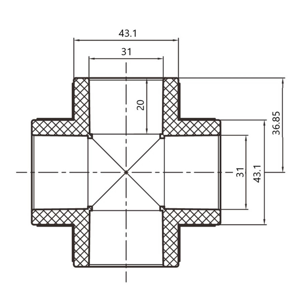 Хрестовина PPR Thermo Alliance 32 Київ - фото 2