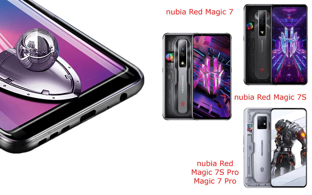 Защитное стекло DefenzoGlass для nubia Red Magic 7, Magic 7S, Magic 7S Pro, Magic 7 Pro – двойная прочность Киев - изображение 2