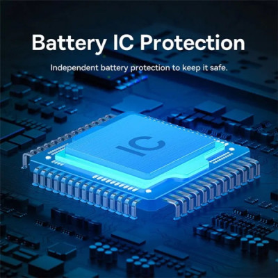 Автомобильный компрессор Baseus SuperMini Pro Series Wireless Car Inflator Cluster Blac (C11159300111-00) Винница - изображение 3