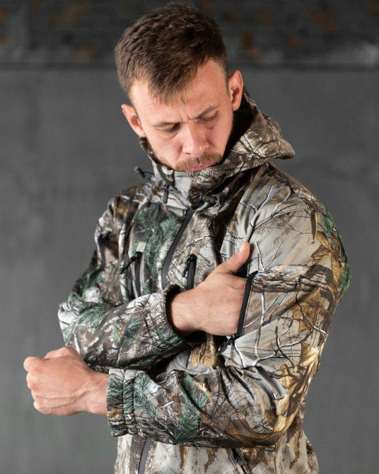 Тактический маскировочный  костюм софтшел SoftShell  maple  ВТ7919 Одесса - изображение 7