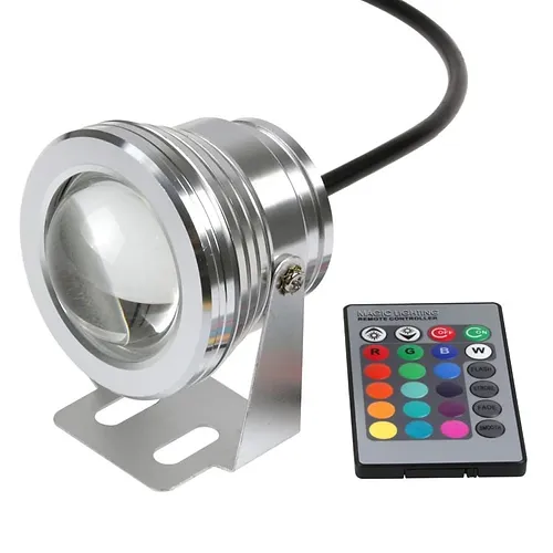 Підводний RGB світильник 9W з пультом керування, 23331 Луцьк
