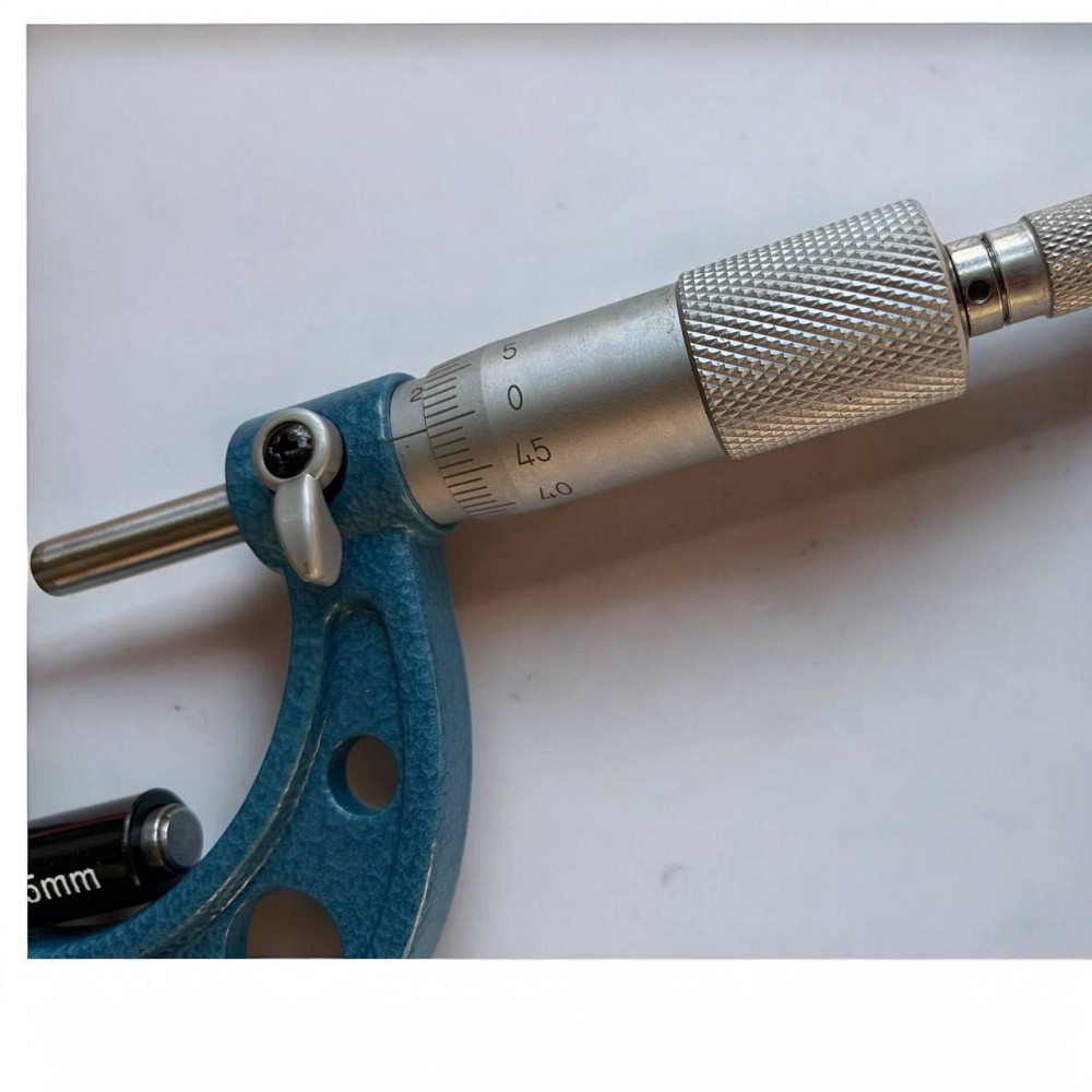 Мікрометр гладкий МК 25–50 мм — прецизійний вимірювальний інструмент для точних зовнішніх вимірів металу Харків - фото 3