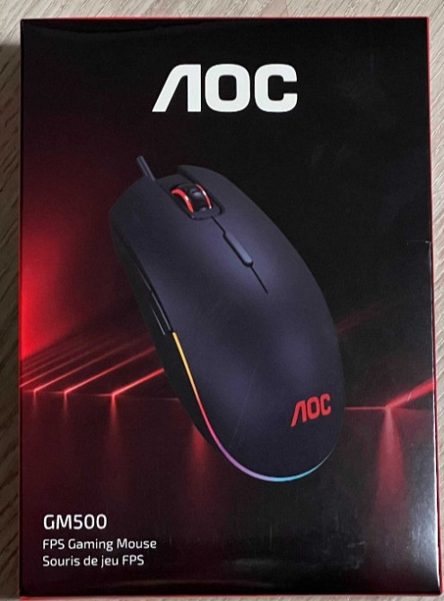 Нова Ігрова Ведмедик: AOC GM500 RGB на механічних свічках OMRON. І Київ - фото 1