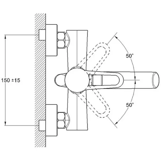 Змішувач для ванної кімнати G-lauf NUD3- A045-YW Київ
