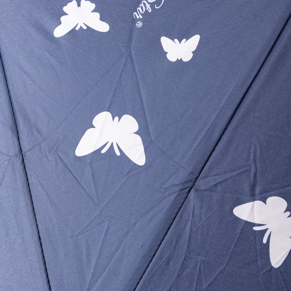 Синій полуавтоматичний зонт з принтом, 97 см Київ - фото 6