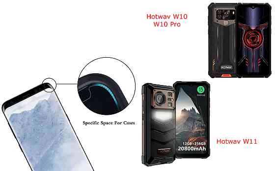Захисне скло HyperGlass Pro для Hotwav W10, W10 Pro, W11 – максимальна чутливість та захист Київ