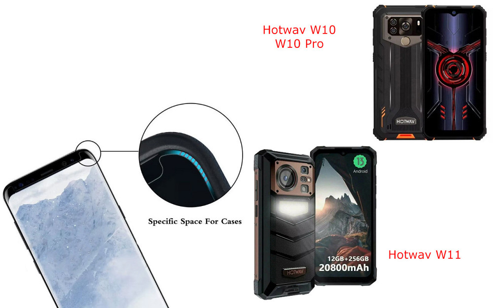 Захисне скло HyperGlass Pro для Hotwav W10, W10 Pro, W11 – максимальна чутливість та захист Київ - фото 3