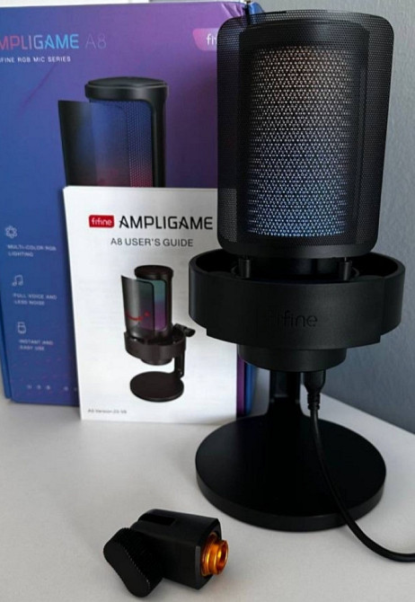 Нові мікрофони Fifine AmpliGame A8. Київ - фото 1