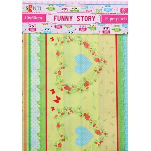 Папір для декпажу "Santi" 952501 "Funny" 40*60см 2арк, шт Київ - фото 1