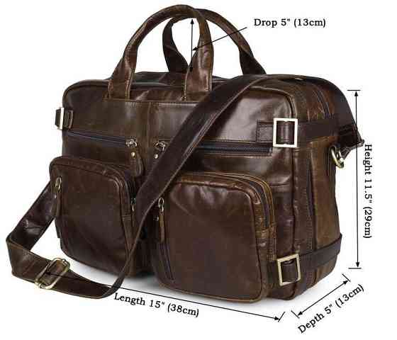 Сумка мужская Vintage 14074 Коричневая Киев