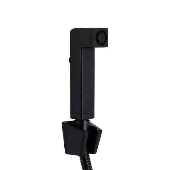 Змішувач для раковини, з гігієнічним душем Qtap Gemini QTGEM272BLM45690 (k35), одноважільний, Black Matt Харків