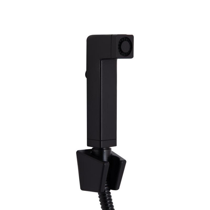 Смеситель для раковины, с гигиеническим душем Qtap Gemini QTGEM272BLM45690 (k35), однорычажный, Black Matt Харьков - изображение 4