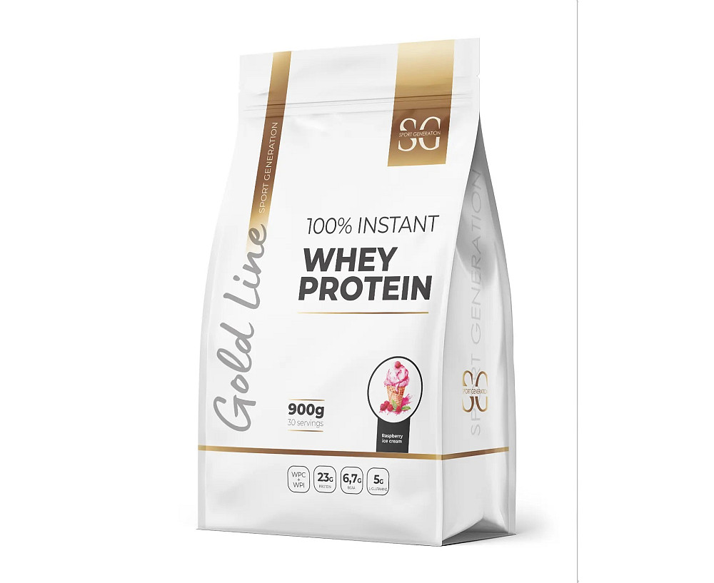 Протеин Sport Generation Gold Premium 100% Instant Whey Protein 900g (Raspberry ice cream) Луцк - изображение 1