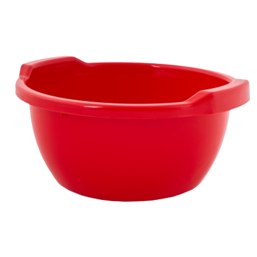 Таз 3л круглий червоний Алеана Житомир