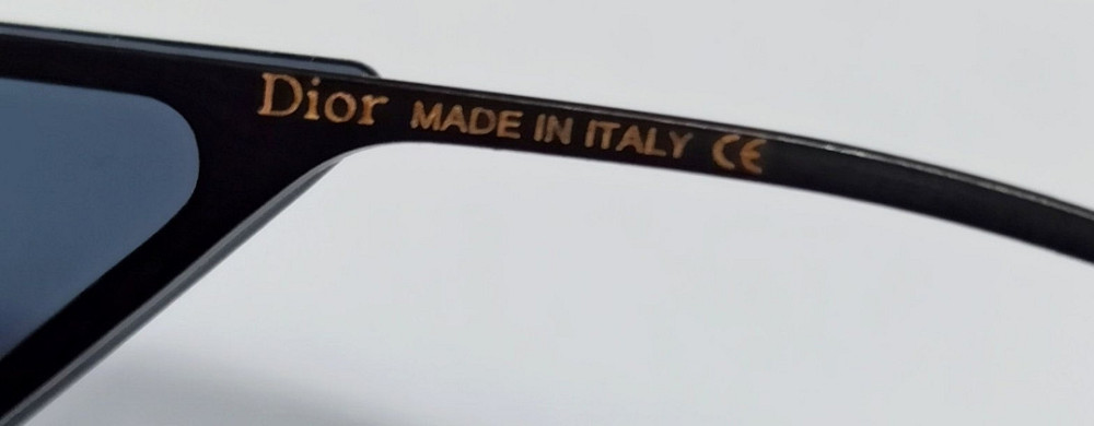 Женские брендовые очень стильные очки черные однотонные в черном метал. Киев - изображение 4