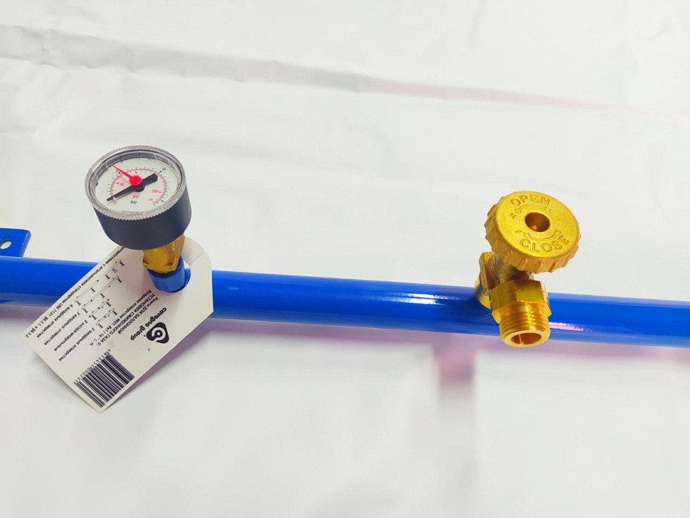 Рампа жорстка Gavagna ( Італія ) для підключення 3 балонів в одну систему. Київ - фото 6