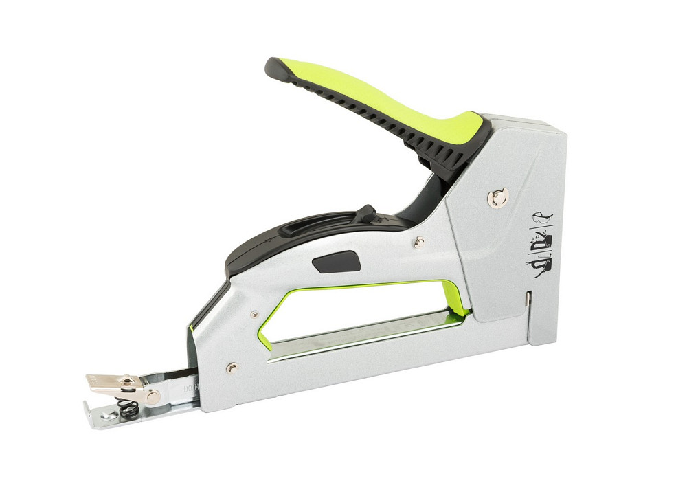 Степлер ресорний WERTVOLL 3-В-1 скоба R53 4-14мм/шпилька 14 мм/цвях 14 мм корпус метал/ергоном TPR FX-1104 Коломыя - изображение 2