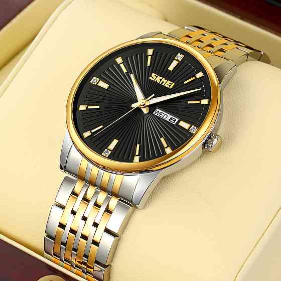 Skmei 9323TGDBK Silver/Gold-Black SBR Киев