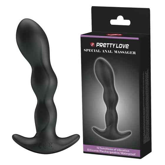 Анальна пробка - Pretty Love Special Anal Massager Black Sex Aura Київ