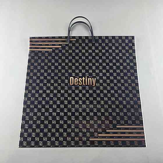 Полиэтиленовый пакет (40х40) с пластиковой ручкой