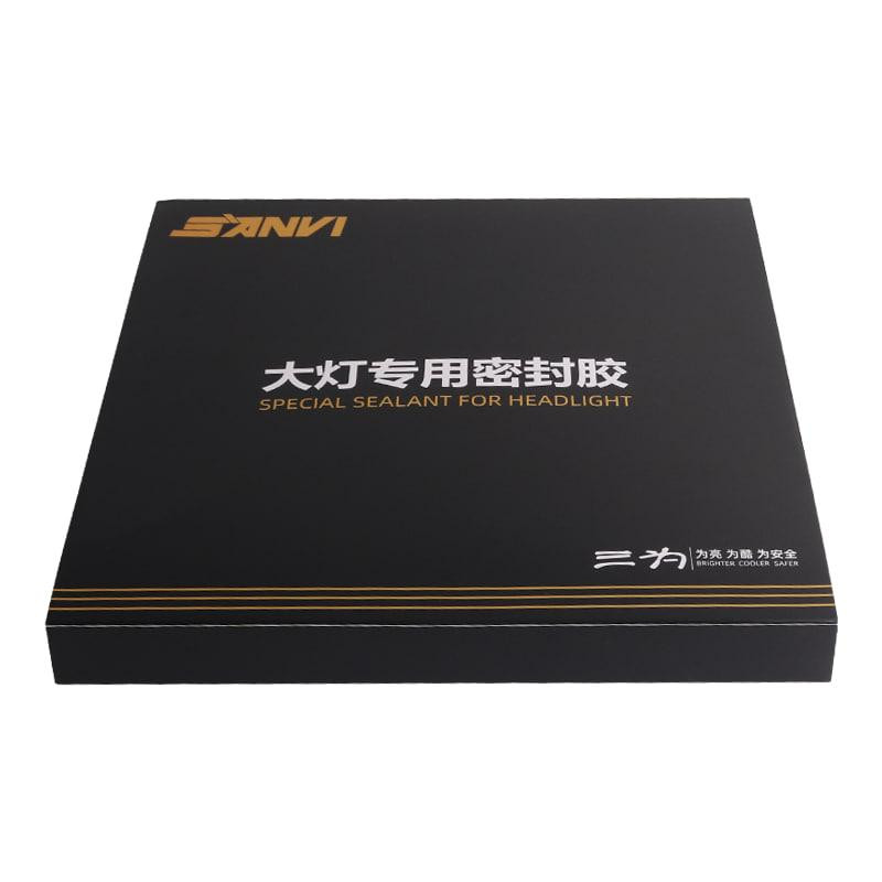 Герметик універсальний професійний Sanvi бутиловий чорний (автомобільний для фар) стрічка/бобіна Харків - фото 6