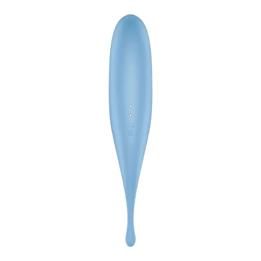 Вібратор для клітора з вакуумною стимуляцією Satisfyer Twirling Pro Blue Львів - фото 4