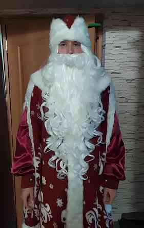 Перука та борода (80 см) Діда Мороза RESTEQ Новорічний образ для святкового настрою Київ